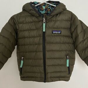Patagonia down sweater reversible jacket